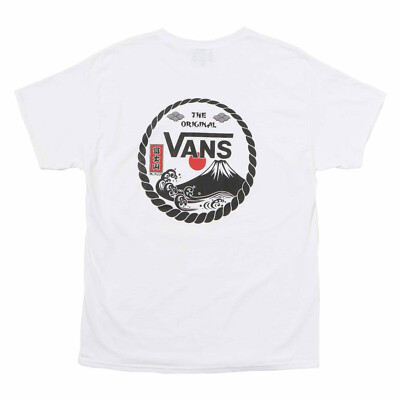 国内配送 VANS MT FUJI SS TEE WHITE Vans Mt. Fuji Tee japan exclusive Black/White | eBay