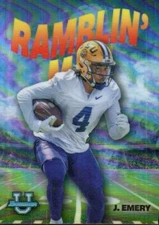 JOHN EMERY 2022 Bowman Chrome Ramblin' Man RC # RM-7 LSU Tigers