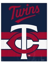 MLB Twins Ultra Plush 50" x 60" Throw Blanket - F53573578