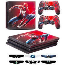 Skin Decal Wrap For PS4 PRO Playstation 4 Pro Console + Controller Stickers