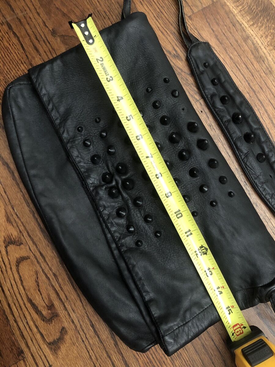 Natalia Brilli Black Studded Paperbag | eBay Natalia Brilli Black Studded Paperbag | eBay