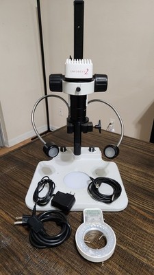 Teledyne Lumenera INFINITY2-1C CCD Camera Computar Zoom Lens LED Stand Full Kit