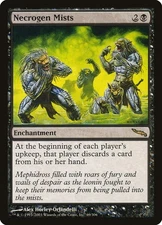 Necrogen Mists Mirrodin Magic The Gathering MTG Card