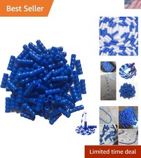 50 Pack Beaded Jump Rope Beads Replacement Tangle-Free Segmented Skipping Rope R