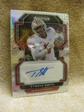 2023 Prizm Draft Picks Tyreke Smith RC Mojo /25 Rookie Auto Ohio State NCAA