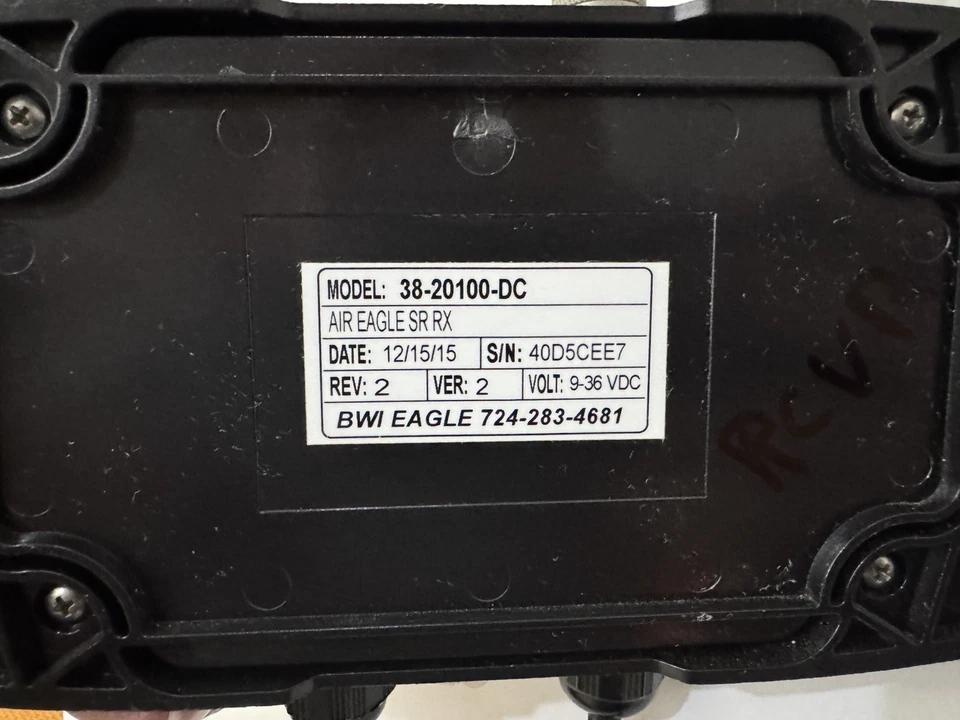 BWI 38-20100-DC Air Eagle SR RX Receiver W/Antenna - Image 4 of 4