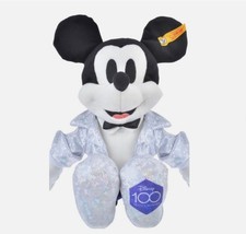Disney 100 Platinum Anniversary Mickey Mouse Steiff NEW w/tags and box