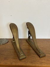 Antike Halterung Gardinenstange Jugendstil Vorhang  Art Nouveau Messing 5909.19