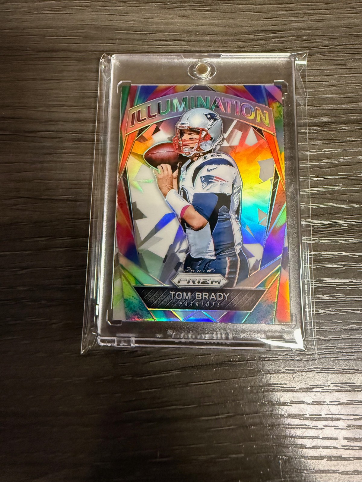 2017 Prizm Illumination Silver Prizm Tom Brady New England Patriots