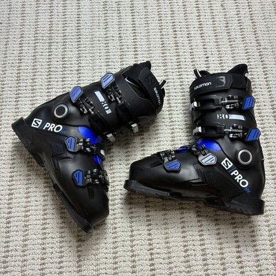 Salomon S/Pro HV Ski Snowboard Boots Black Blue Size 26/26.5 80 IC Last 102 mm