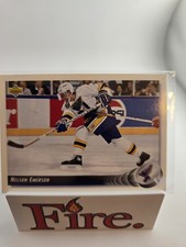 1992-93 Upper Deck - Nelson Emerson #166 St Louis Blues 