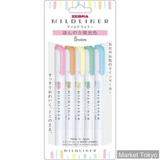Zebra Mildliner Gentle Fluorescent Highlighte...