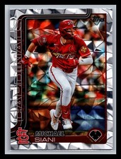 2025 Topps #289 Michael Siani Diamante Foil