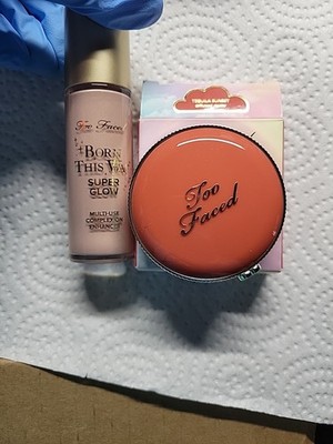 NEW Two Faced Born This Way - Super Glow Complexion Enhancer - Two Face Blush