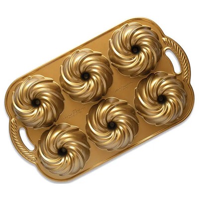 Nordic Ware Gold Swirl Konvolut