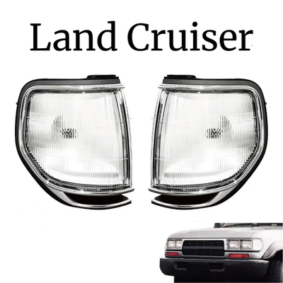 for Toyota 80 Series Land Cruiser 4 Quad Headlight Corner