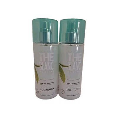 Solinotes The Blanc White Tea Hair And Body Mist 250ml New Lot Of 2