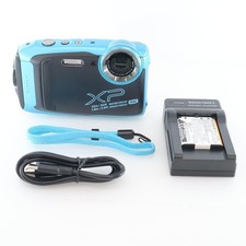  US Stock Fujifilm FinePix XP 140 16.4MP 5x Optical Zoom Blue  26521-253-14 
