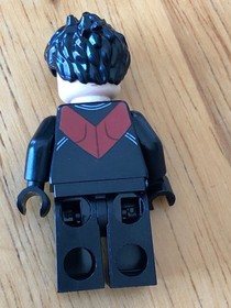 Lego Nightwing 76011 Red Eye Holes Batman II Super Heroes Minifigure