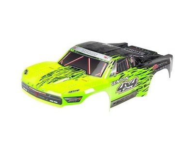 Arrma Karosserie Set lackiert mit Dekoren grün für Senton 4x4 BLX ARAC3331 