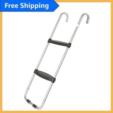 Weather-Resistant Trampoline Ladder - Easy Access  Safety for Kids