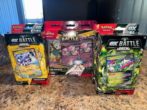 Pokémon EX Battle Deck Bundle Set