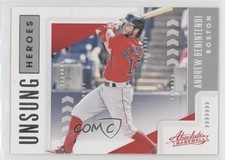 2020 Panini Absolute Unsung Heroes Andrew Benintendi #UH3 04n9