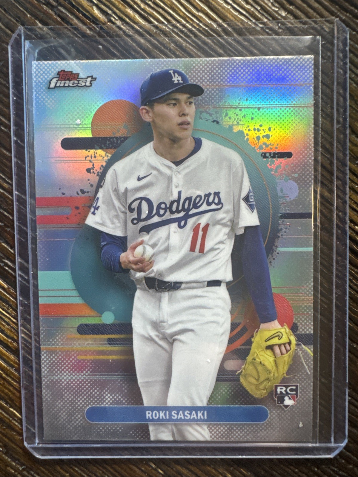 2025 Topps Finest - Uncommon Roki Sasaki #116 Refractor (RC)