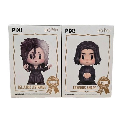 Thrilljoy Harry Potter BELLATRIX LESTRANGE & SEVERUS SNAPE Figures Lot Of 2