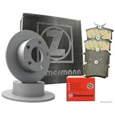 Zimmermann Bremsenset hinten Scheiben + Beläge Opel Corsa D 1.6Turbo OPC