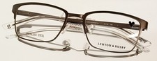 Originale LENTON  RUSBY LR4013 070 Eyeglasses GUNMETAL New Metal 51-18-140