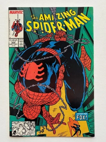 Amazing Spider-Man #304 (1988) Todd McFarlane art VF+ range