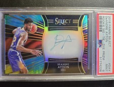 2018 Select SUNS DeAndre Ayton Rookie Signatures Tie-Dye PRIZM #/25 🔥 PSA 9