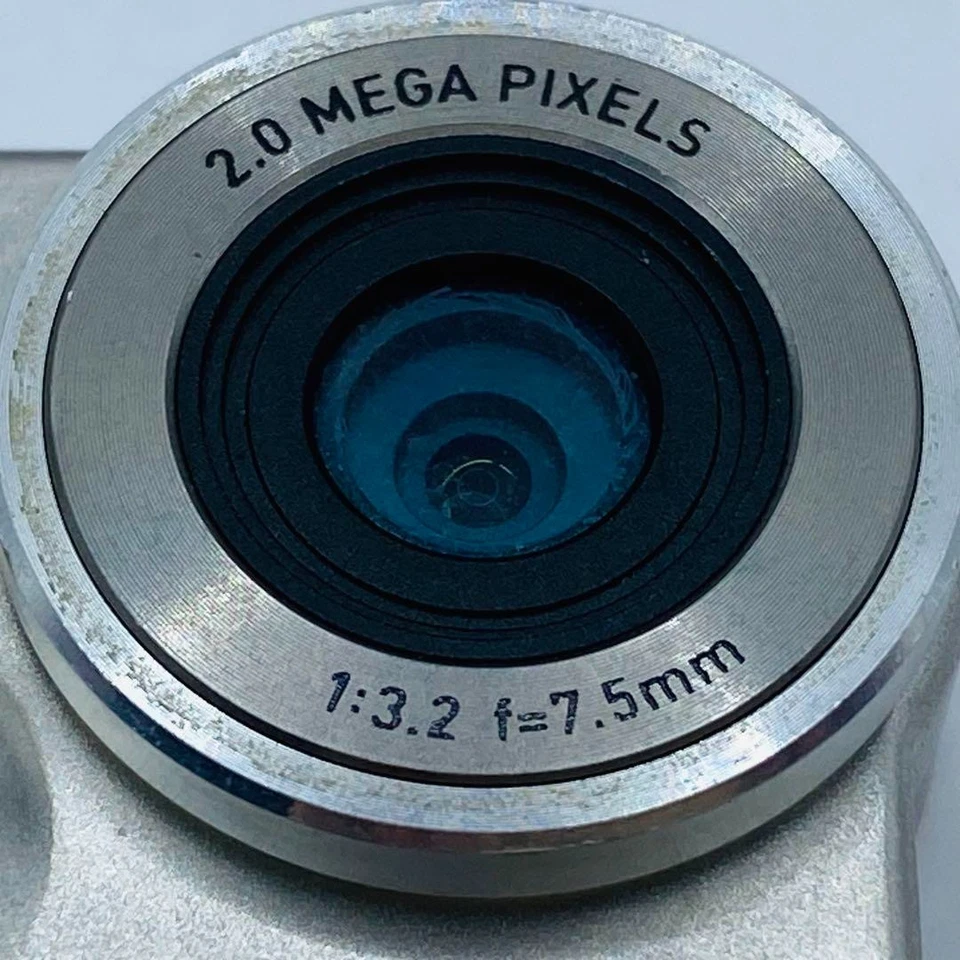 CASIO Exilim EX-M2 Digital Camera Silver Compact Tested Used - Image 3 of 4