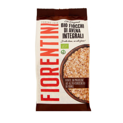 Florentini Organic Wholemeal Oat Flakes 350 gr