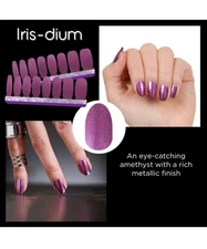 Color Street Nails Iris-dium Nail Polish Strips No Box Sealed File