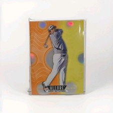 2026 Upper Deck Allure Golf Hideki Matsuyama Color Flow Orange-Yellow