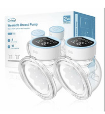 Dr.Isla Double Electric Breast Pump EB26D Hands-Free BPA Free 2PCS
