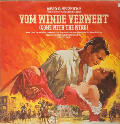 Max Steiner Vom Winde verweht (Original Soundtrack Album) RED LABEL Vinyl LP
