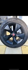 GENUINE Jaguar E-Pace 18" Alloy Wheels & Tires Satin Black Style 5048 EXCELLENT