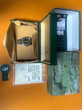 Rolex Datejust 31mm Two-Tone Black Dial Diamond Markers Fluted Bezel Box
