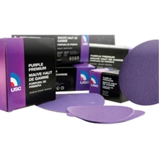Purple Premium 36 Grit 6" PSA Abrasive Discs, BX/50
