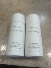Tan-Luxe Face Illuminating Self Tan Drops Light /Medium- 1.01 oz  2 Pieces