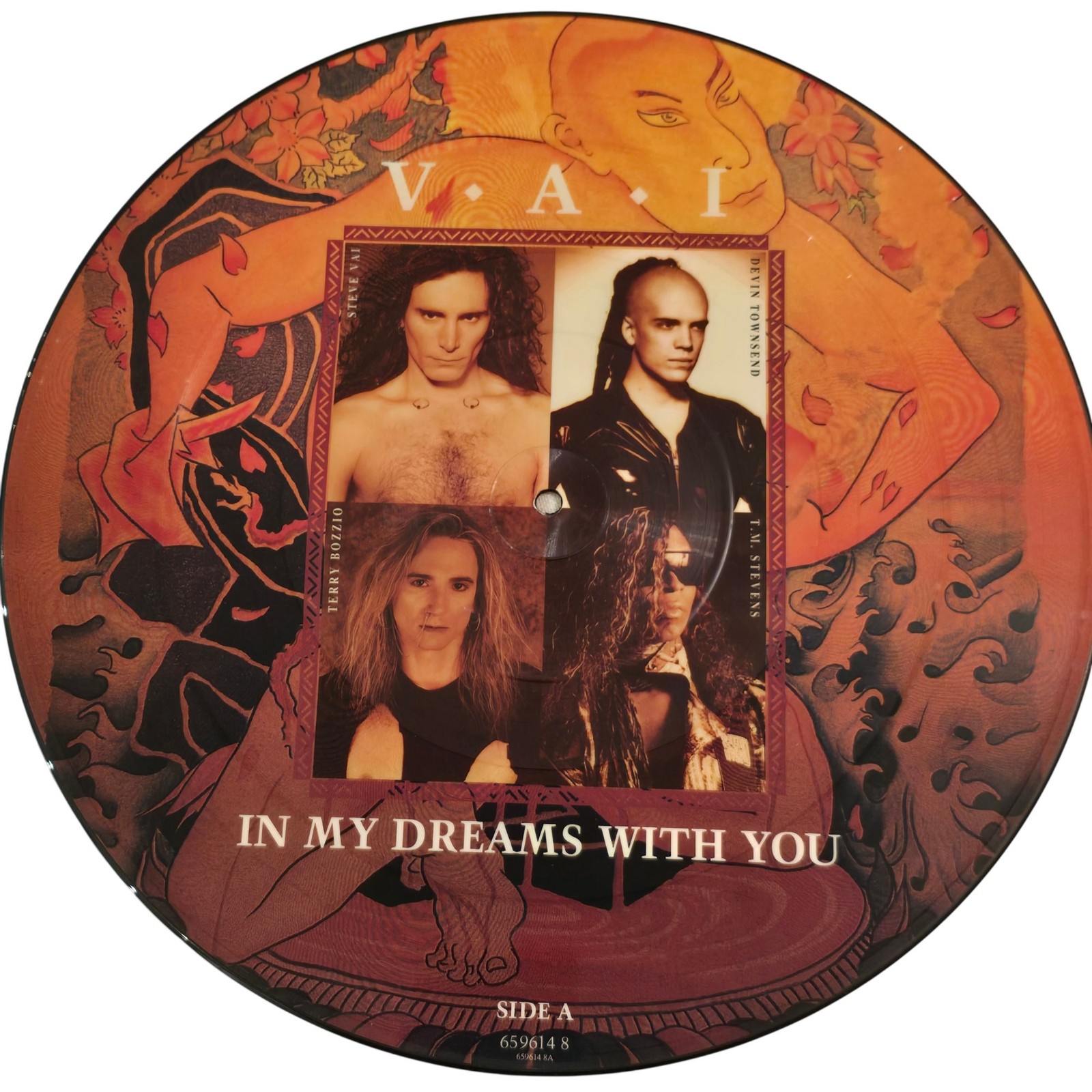 Vai In My Dreams With You 12 Inch Picture Disc 1990 Relativity Rock