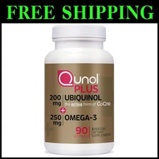 Essential Fatty Acid Supplement: Coq10 200mg + Omega 3 250mg
