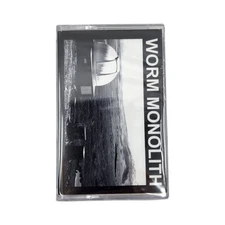 WORM MONOLITH Self-Titled Cassette Tape Harsh Noise New Sealed