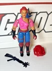 GI Joe Zarana 1986 v1 *100% Complete, NEAR MINT!* No Earrings Vintage Dreadnok