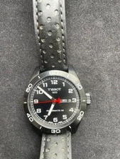 TISSOT MEN'S POWERMATIC 80 PRS 516 WRIST WATCH BLACK