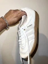 Adidas x LAFC Los Angeles Soccer Linen LIMITED EDITION Samba Shoes Sneakers RARE