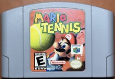 Mario Tennis (Nintendo 64, N64) Authentic Cartridge  Tested ￼